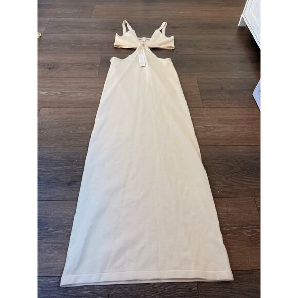 Love Lolita‎ NEW XS Ottilie Maxi Dress Cream Cut Out Romantic Dreamy Soft - Picture 6 of 8